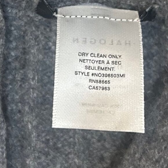 The Halogen 100% Cashmere Infinity Scarf in Gray - Picture 3 of 4